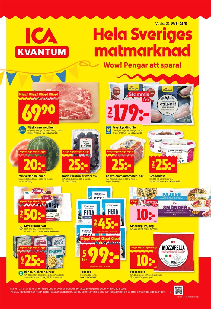 ica-kvantum - ICA Kvantum-reklambladet giltigt från 19/05 - 25/05 - page: 1