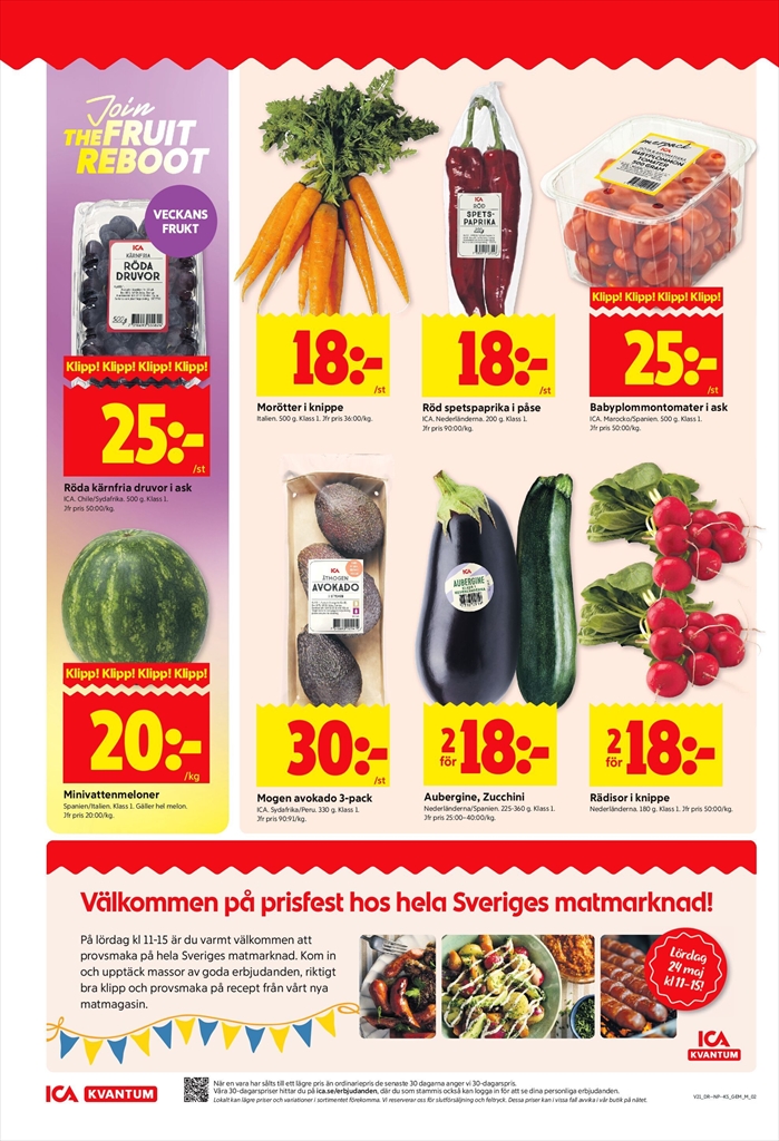 ica-kvantum - ICA Kvantum-reklambladet giltigt från 19/05 - 25/05 - page: 2