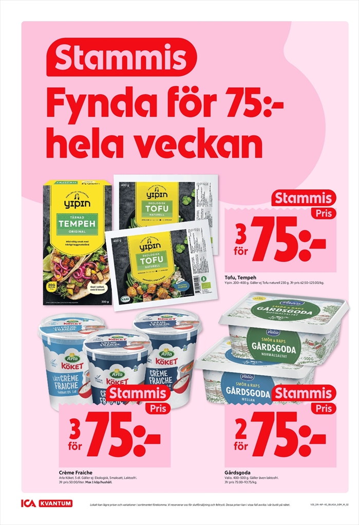 ica-kvantum - ICA Kvantum-reklambladet giltigt från 25/08 - 31/08 - page: 12