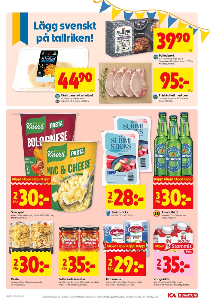 ica-kvantum - ICA Kvantum-reklambladet giltigt från 15/09 - 21/09 - page: 5