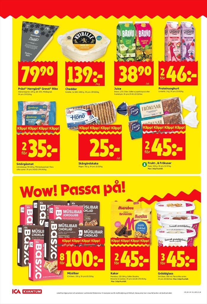ica-kvantum - ICA Kvantum-reklambladet giltigt från 22/09 - 28/09 - page: 10