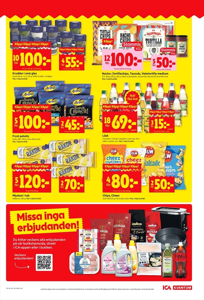 ica-kvantum - ICA Kvantum-reklambladet giltigt från 22/09 - 28/09 - page: 3