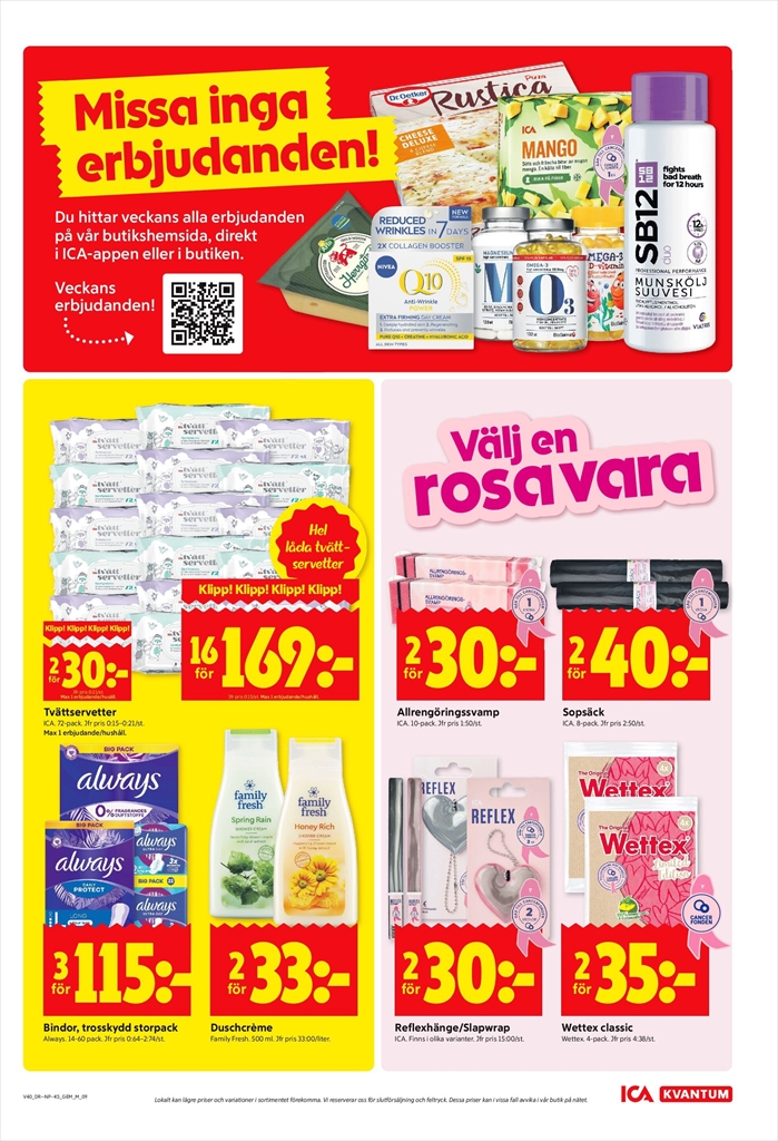 ica-kvantum - ICA Kvantum-reklambladet giltigt från 29/09 - 05/10 - page: 9