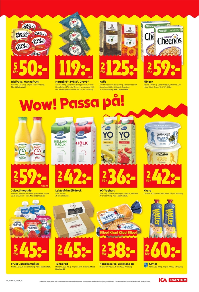 ica-kvantum - ICA Kvantum-reklambladet giltigt från 29/09 - 05/10 - page: 7