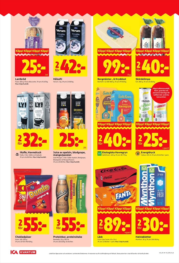 ica-kvantum - ICA Kvantum-reklambladet giltigt från 06/10 - 12/10 - page: 8