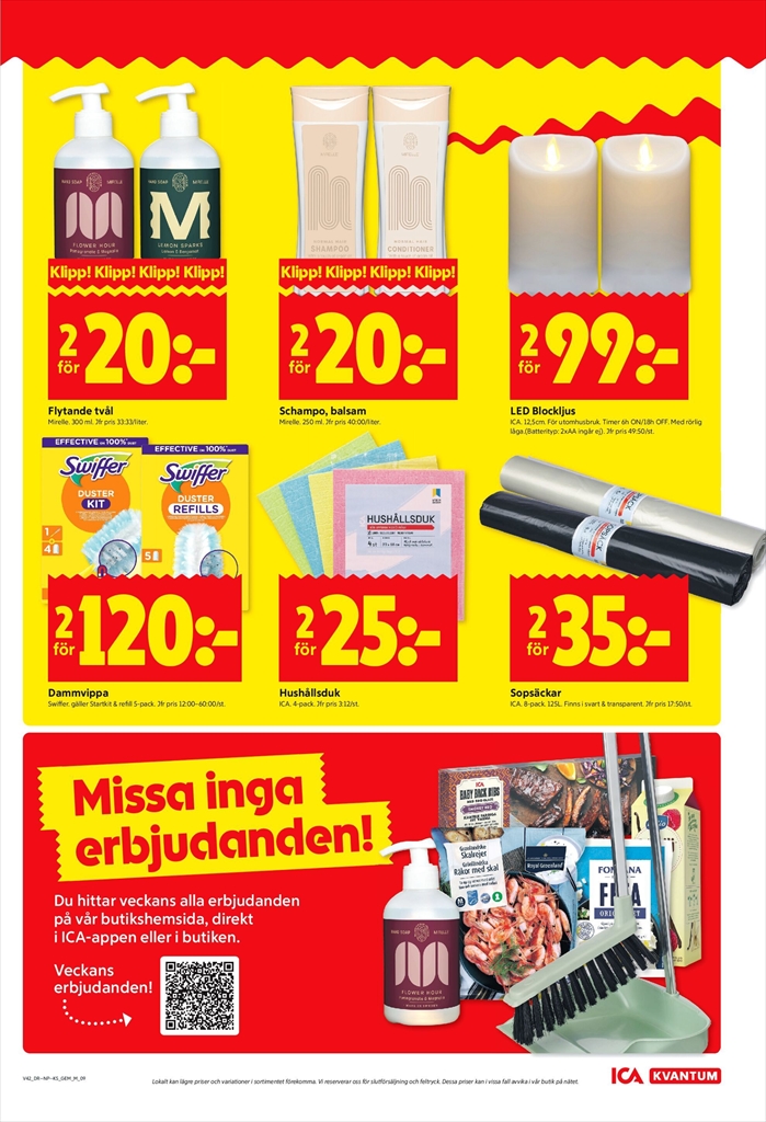 ica-kvantum - ICA Kvantum-reklambladet giltigt från 13/10 - 19/10 - page: 9