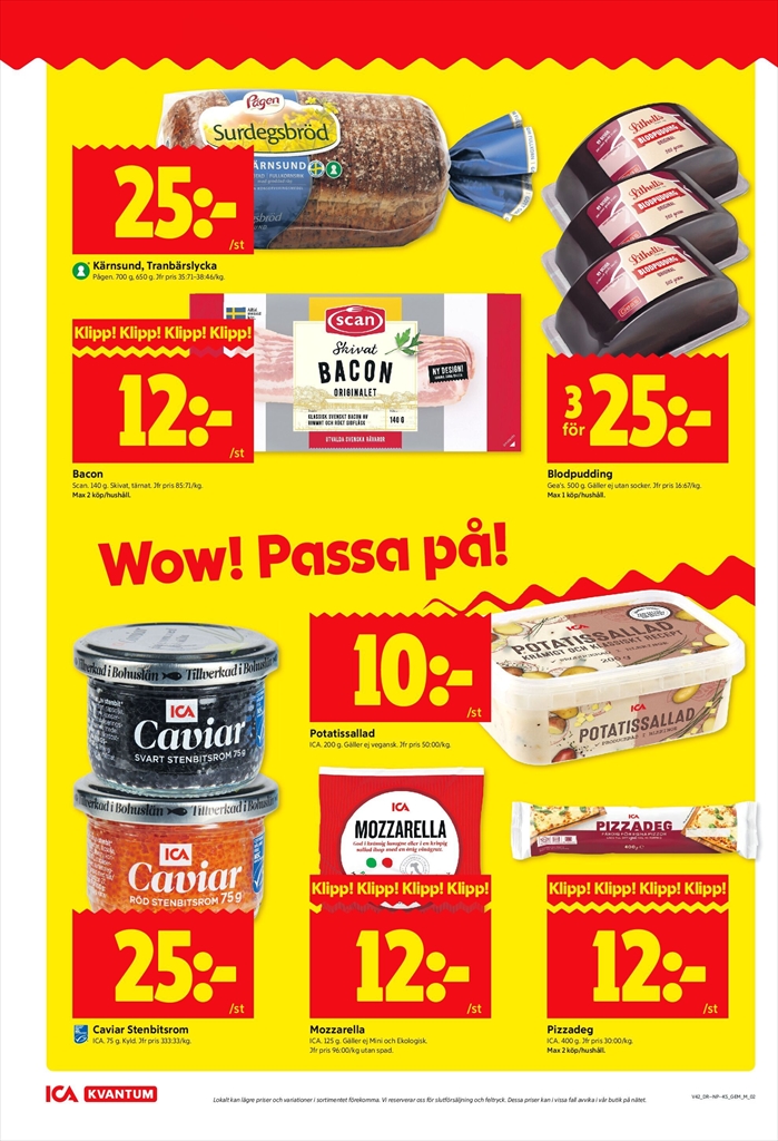 ica-kvantum - ICA Kvantum-reklambladet giltigt från 13/10 - 19/10 - page: 2