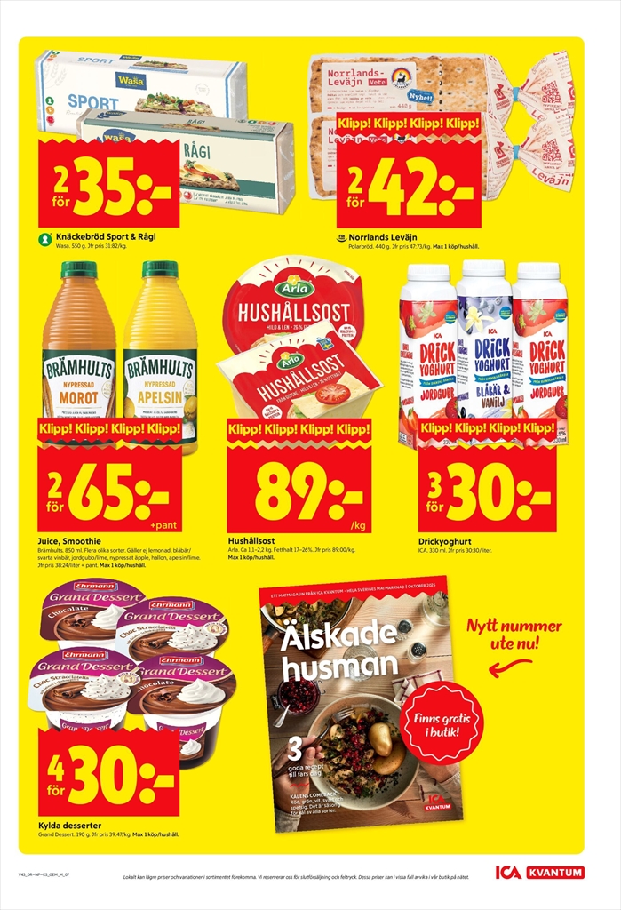 ica-kvantum - ICA Kvantum-reklambladet giltigt från 20/10 - 26/10 - page: 9