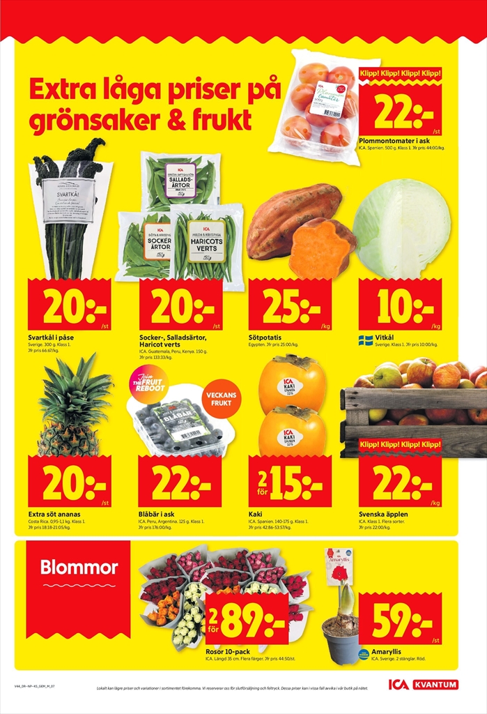 ica-kvantum - ICA Kvantum-reklambladet giltigt från 27/10 - 02/11 - page: 7