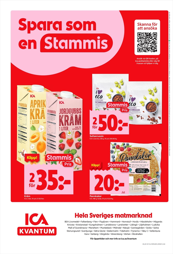 ica-kvantum - ICA Kvantum-reklambladet giltigt från 27/10 - 02/11 - page: 10