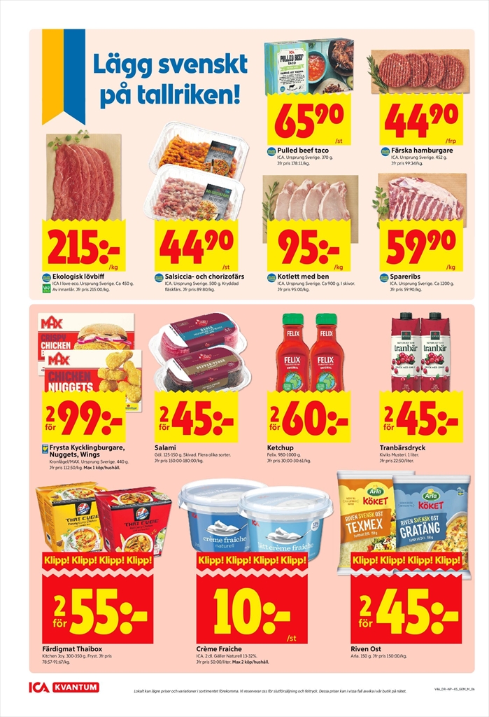 ica-kvantum - ICA Kvantum-reklambladet giltigt från 10/11 - 16/11 - page: 6