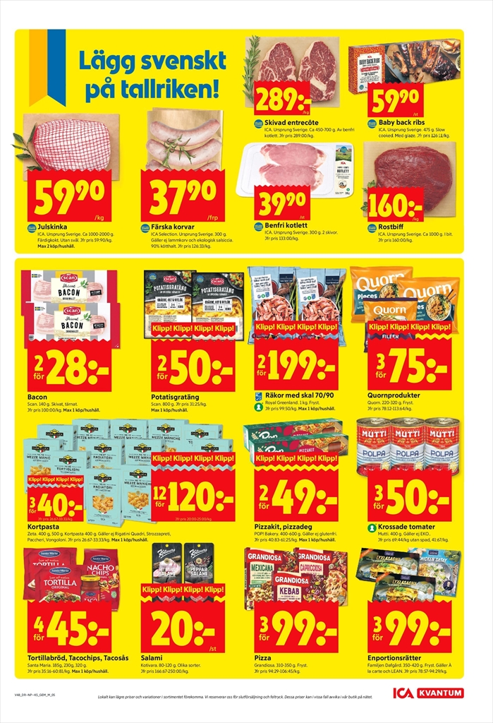 ica-kvantum - ICA Kvantum-reklambladet giltigt från 24/11 - 30/11 - page: 5