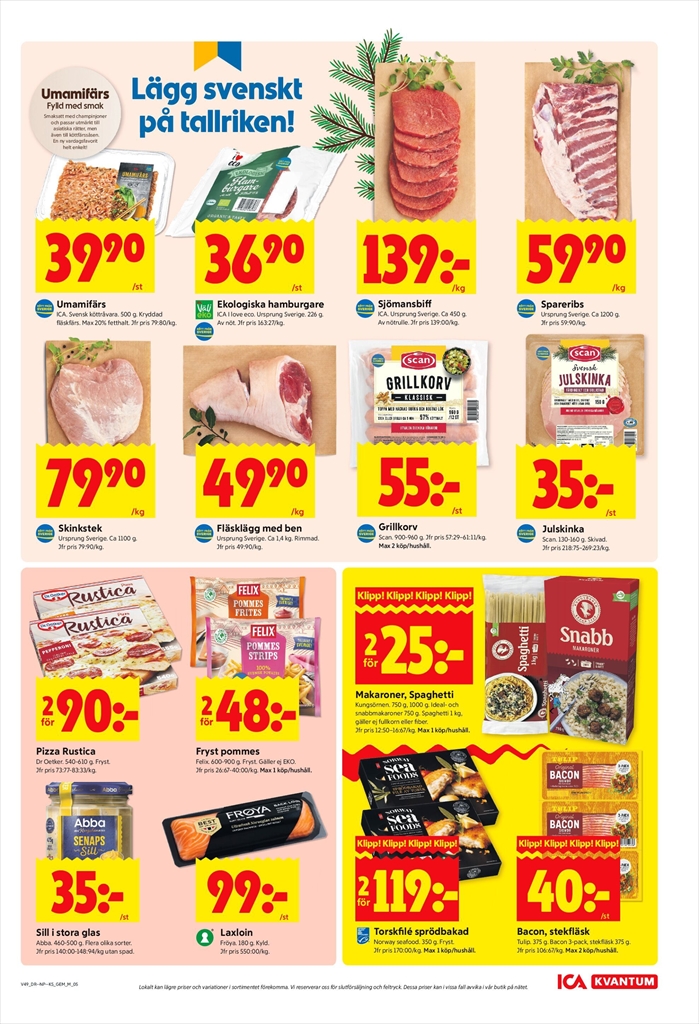 ica-kvantum - ICA Kvantum-reklambladet giltigt från 01/12 - 07/12 - page: 5