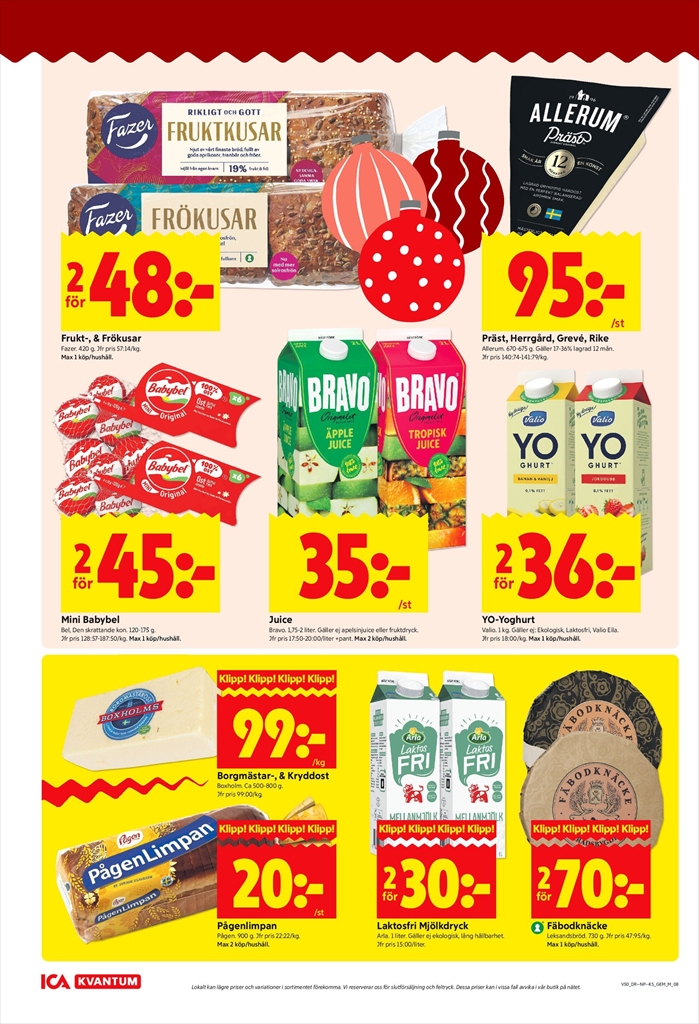 ica-kvantum - ICA Kvantum-reklambladet giltigt från 08/12 - 14/12 - page: 8