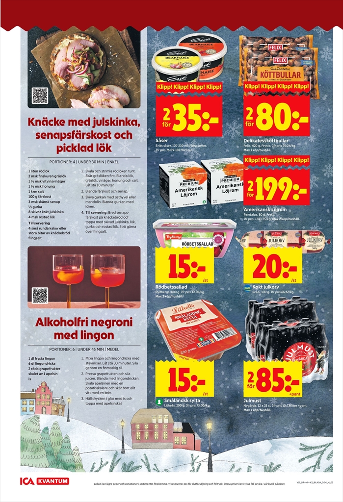 ica-kvantum - ICA Kvantum-reklambladet giltigt från 15/12 - 21/12 - page: 14