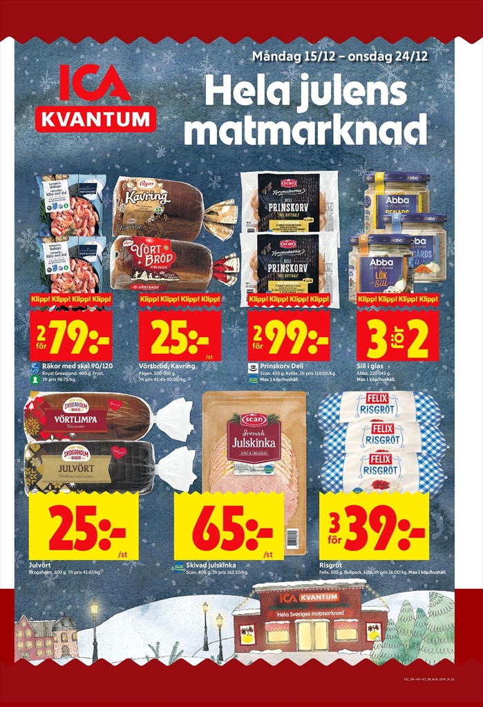 ica-kvantum - ICA Kvantum-reklambladet giltigt från 15/12 - 21/12 - page: 13