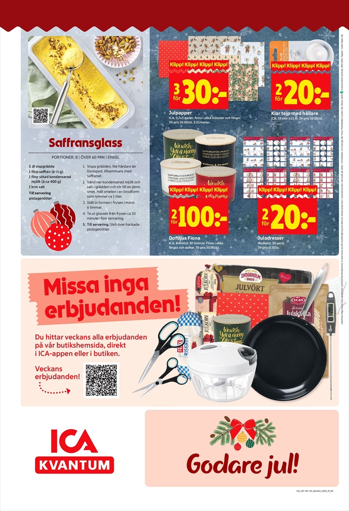 ica-kvantum - ICA Kvantum-reklambladet giltigt från 15/12 - 21/12 - page: 16
