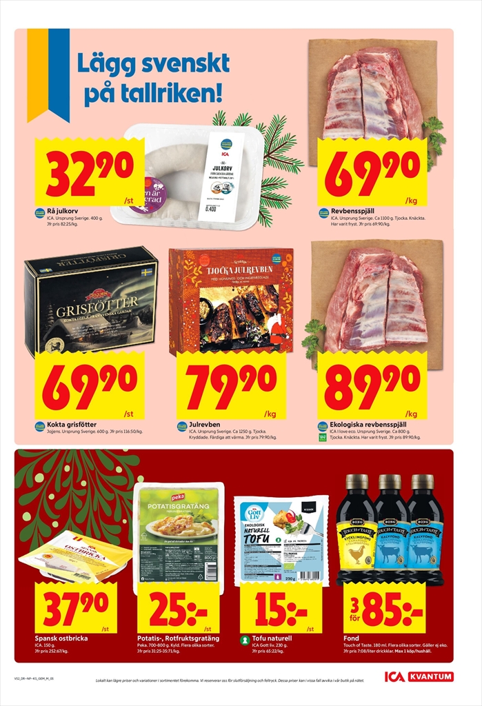 ica-kvantum - ICA Kvantum-reklambladet giltigt från 22/12 - 28/12 - page: 5
