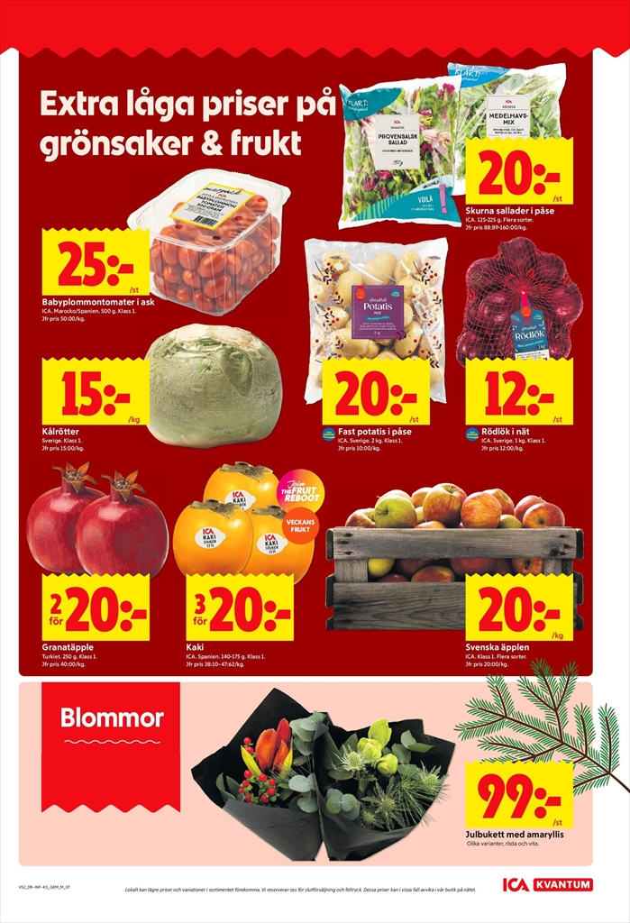 ica-kvantum - ICA Kvantum-reklambladet giltigt från 22/12 - 28/12 - page: 7