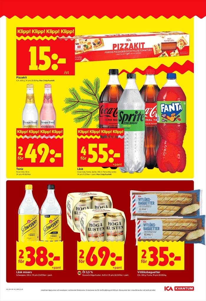 ica-kvantum - ICA Kvantum-reklambladet giltigt från 22/12 - 28/12 - page: 3