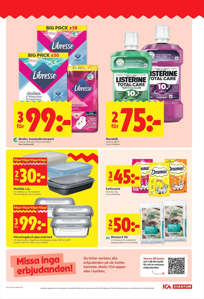 ica-kvantum - ICA Kvantum-reklambladet giltigt från 16/03/2026 - 22/03/2026 - page: 9