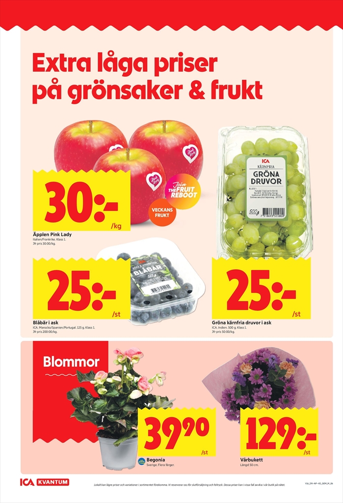 ica-kvantum - Aktuellt ICA Kvantum reklamblad giltigt från måndag 13/04/2026 till söndag 19/04/2026 - page: 6