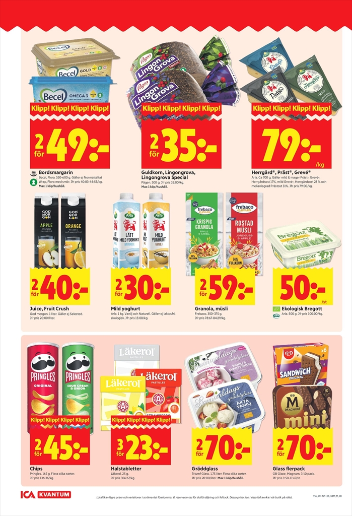 ica-kvantum - Aktuellt ICA Kvantum reklamblad giltigt från måndag 13/04/2026 till söndag 19/04/2026 - page: 8