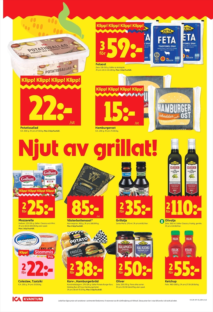 ica-kvantum - Aktuellt ICA Kvantum reklamblad giltigt från måndag 20/04/2026 till söndag 26/04/2026 - page: 2