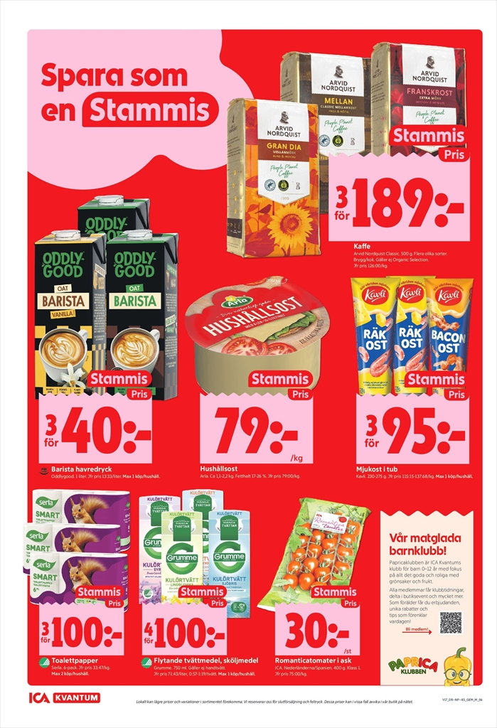 ica-kvantum - Aktuellt ICA Kvantum reklamblad giltigt från måndag 20/04/2026 till söndag 26/04/2026 - page: 8