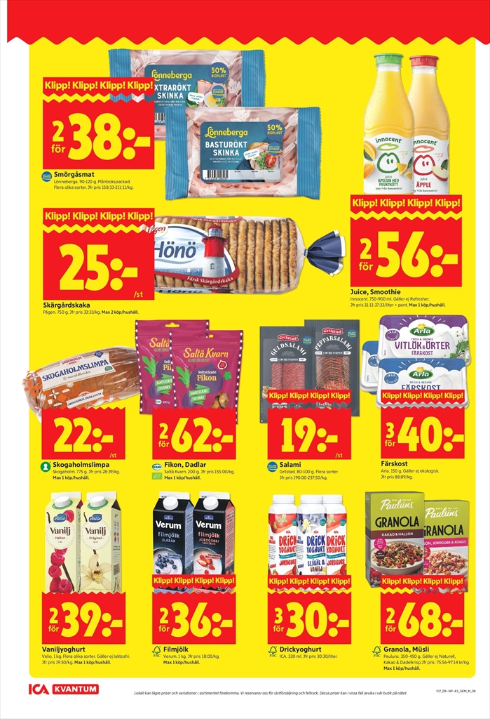 ica-kvantum - Aktuellt ICA Kvantum reklamblad giltigt från måndag 20/04/2026 till söndag 26/04/2026 - page: 10