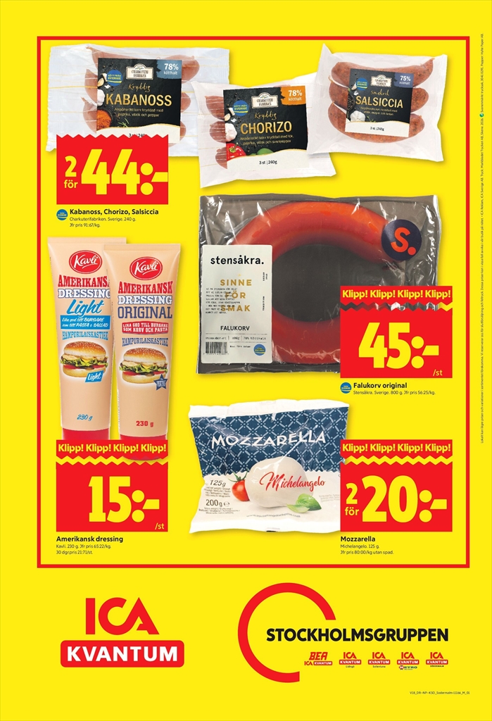 ica-kvantum - Aktuellt ICA Kvantum reklamblad giltigt från måndag 27/04/2026 till söndag 03/05/2026 - page: 10