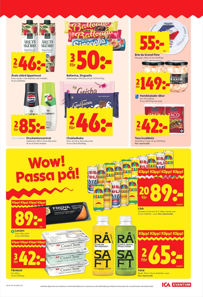 ica-kvantum - Aktuellt ICA Kvantum reklamblad giltigt från måndag 11/05/2026 till söndag 17/05/2026 - page: 3
