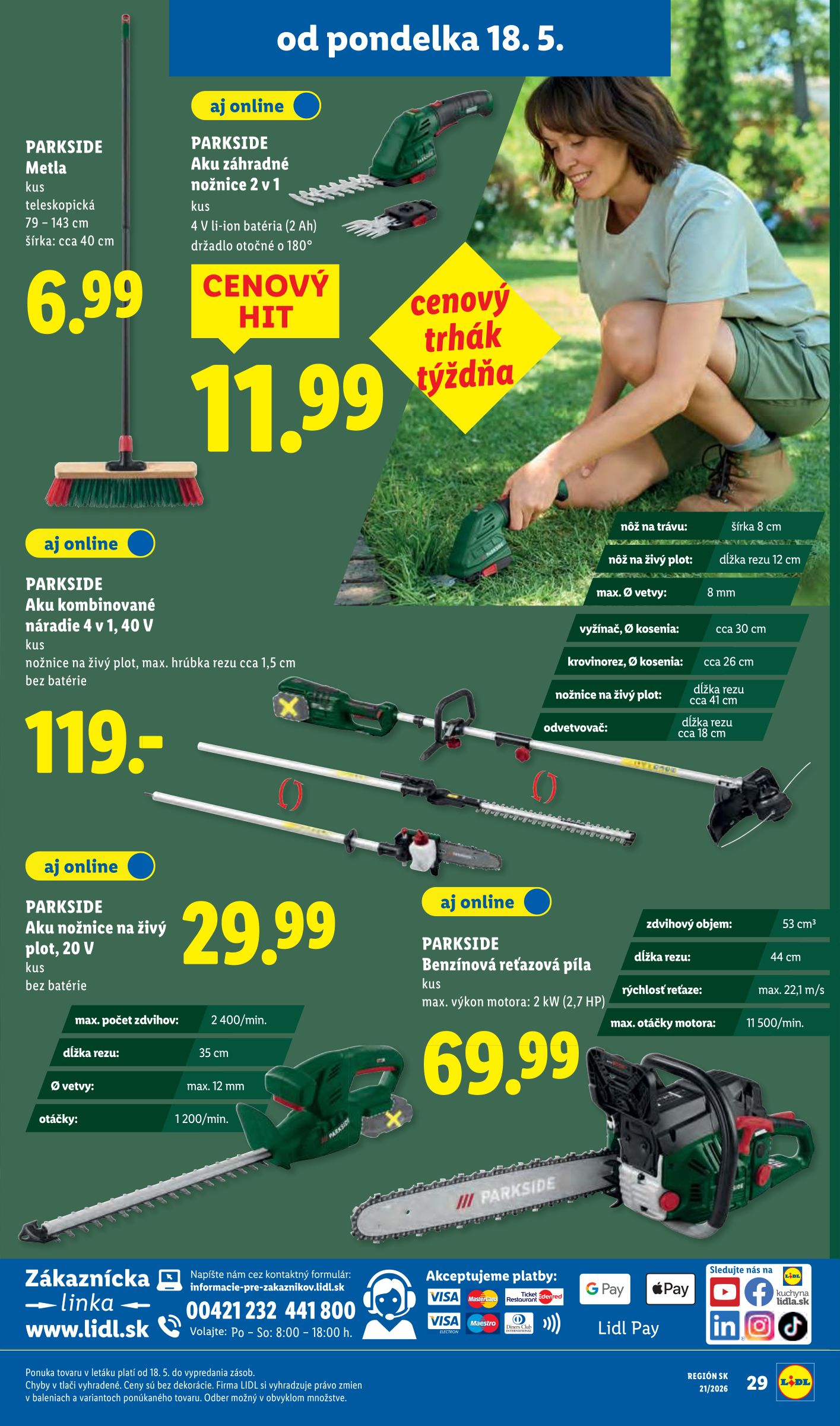 lidl - Aktuálny Lidl leták od pondelka, 18.05.2026 do nedele, 24.05.2026 - page: 37