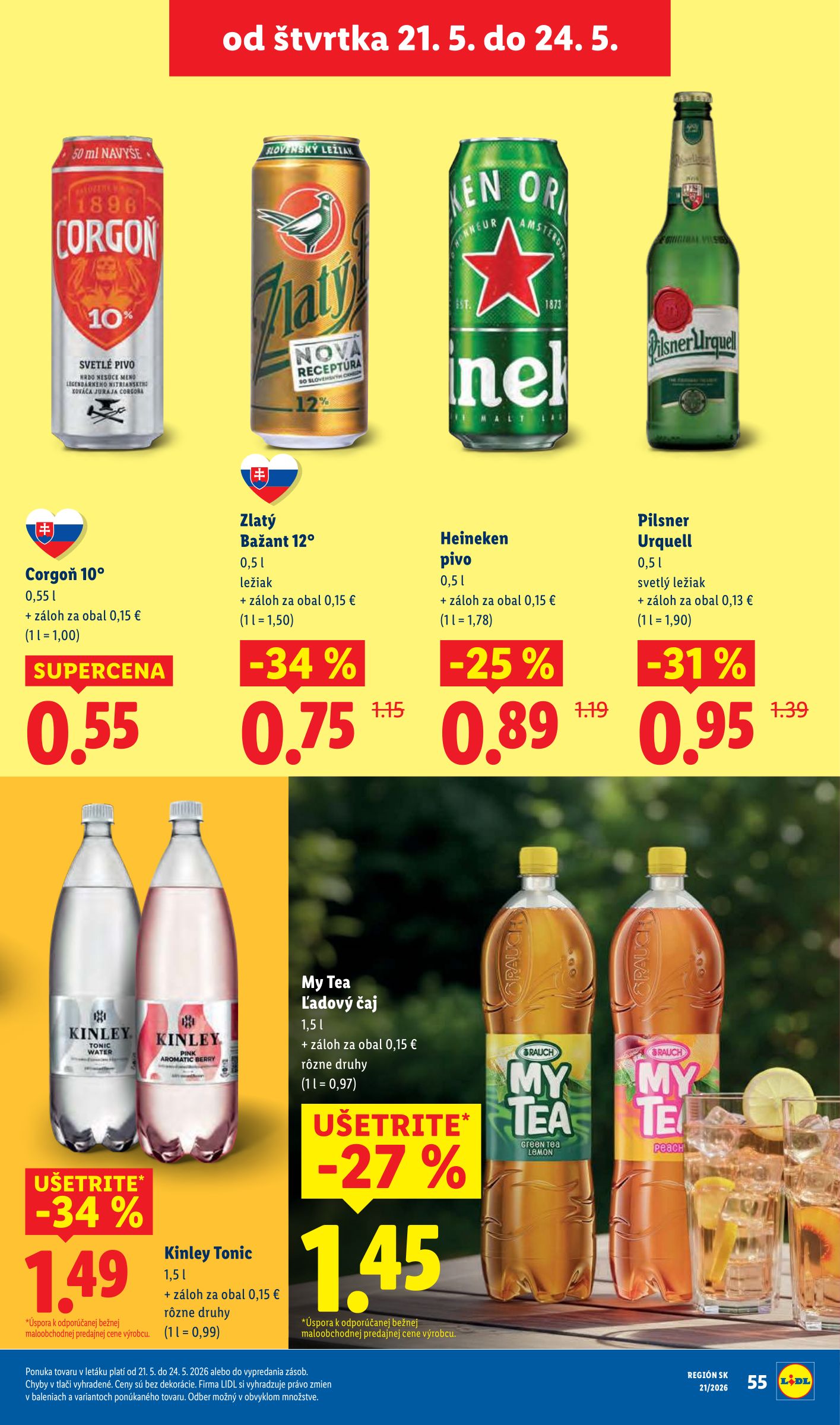 lidl - Aktuálny Lidl leták od pondelka, 18.05.2026 do nedele, 24.05.2026 - page: 67