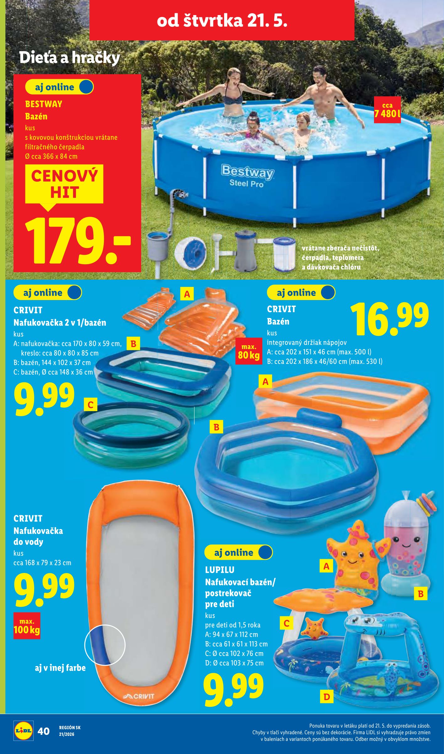 lidl - Aktuálny Lidl leták od pondelka, 18.05.2026 do nedele, 24.05.2026 - page: 84