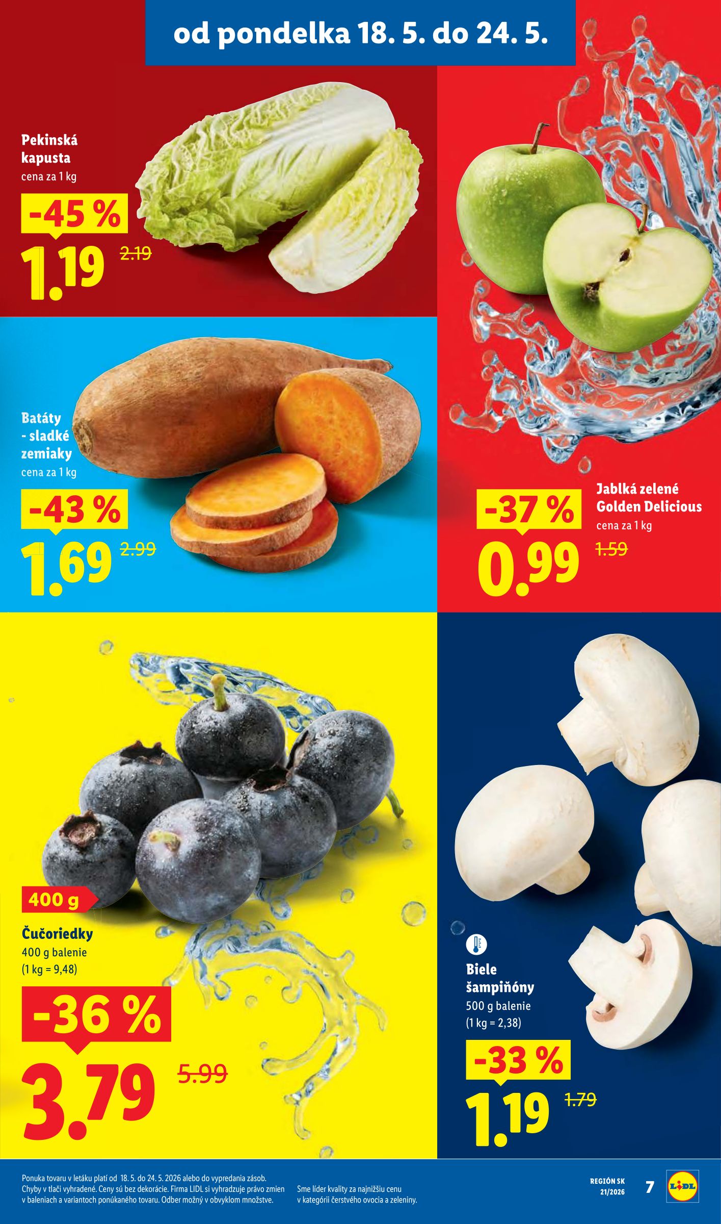 lidl - Aktuálny Lidl leták od pondelka, 18.05.2026 do nedele, 24.05.2026 - page: 7