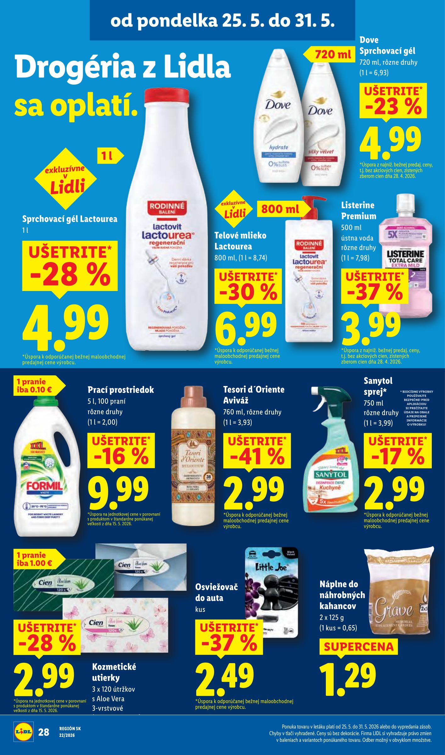 lidl - Nový Lidl leták od pondelka, 25.05.2026 do nedele, 31.05.2026 - page: 46