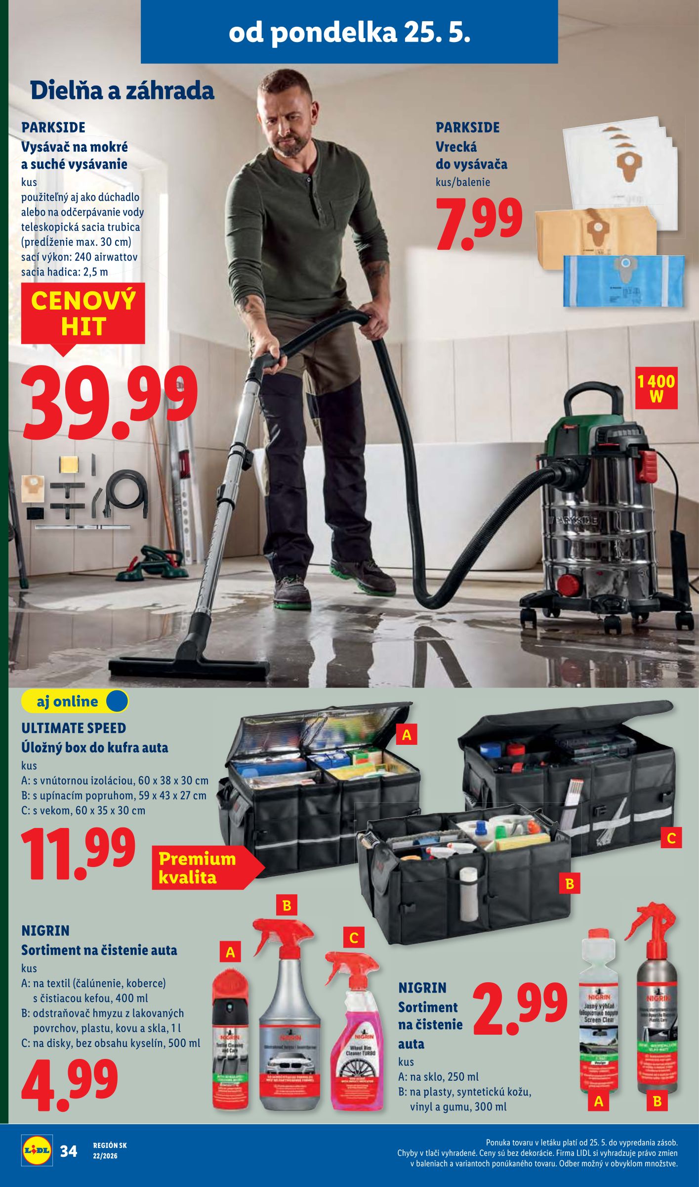 lidl - Nový Lidl leták od pondelka, 25.05.2026 do nedele, 31.05.2026 - page: 52