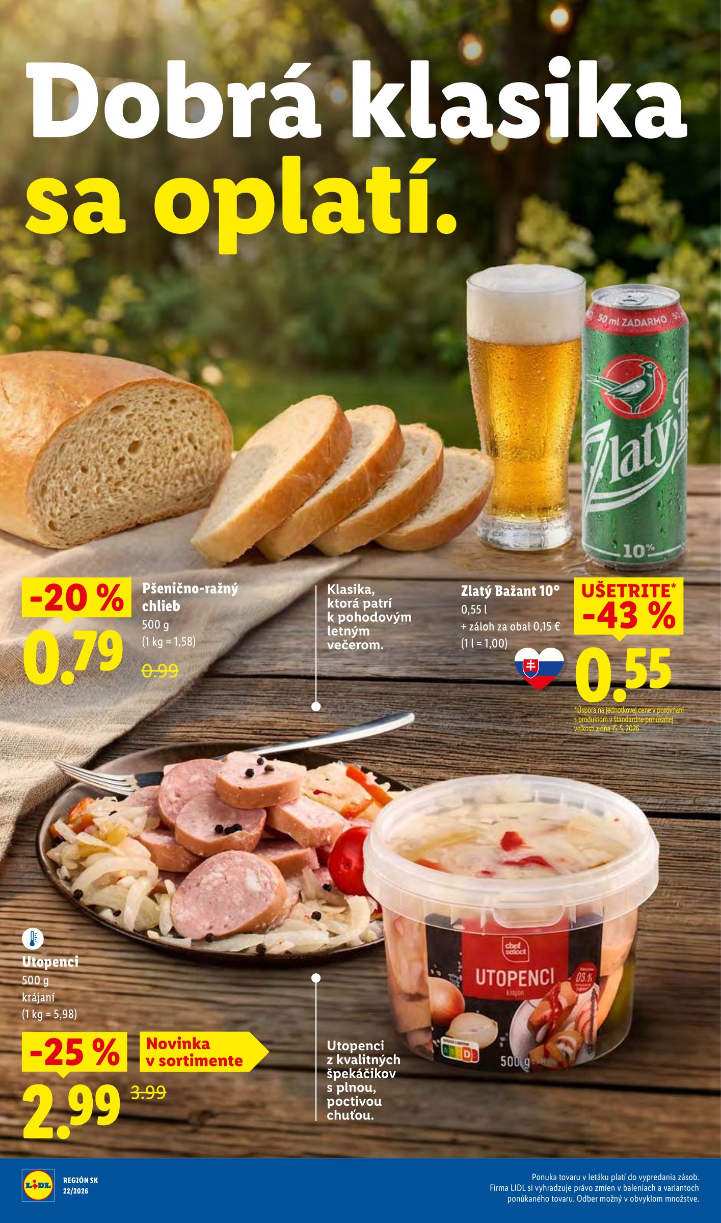 lidl - Nový Lidl leták od pondelka, 25.05.2026 do nedele, 31.05.2026 - page: 40