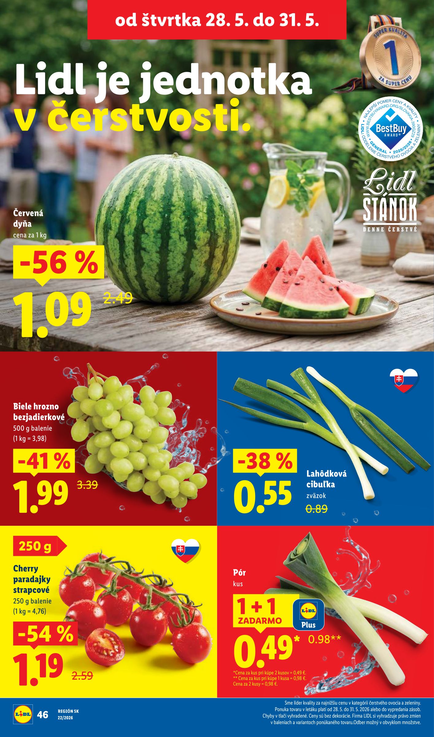 lidl - Nový Lidl leták od pondelka, 25.05.2026 do nedele, 31.05.2026 - page: 66