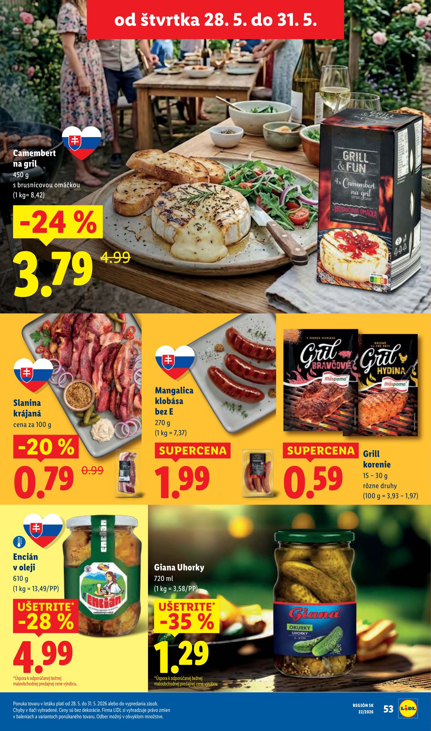 lidl - Nový Lidl leták od pondelka, 25.05.2026 do nedele, 31.05.2026 - page: 73