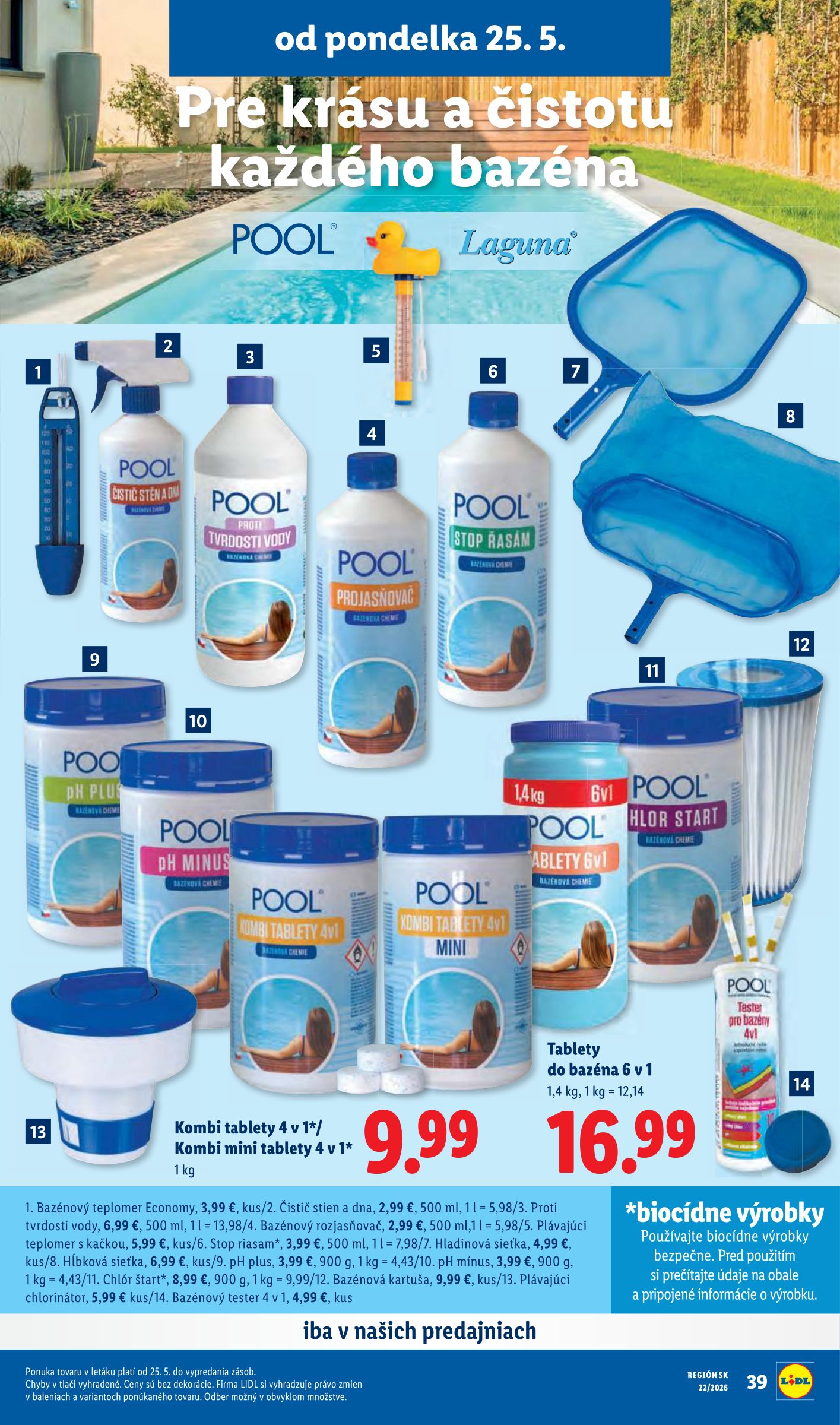 lidl - Nový Lidl leták od pondelka, 25.05.2026 do nedele, 31.05.2026 - page: 61