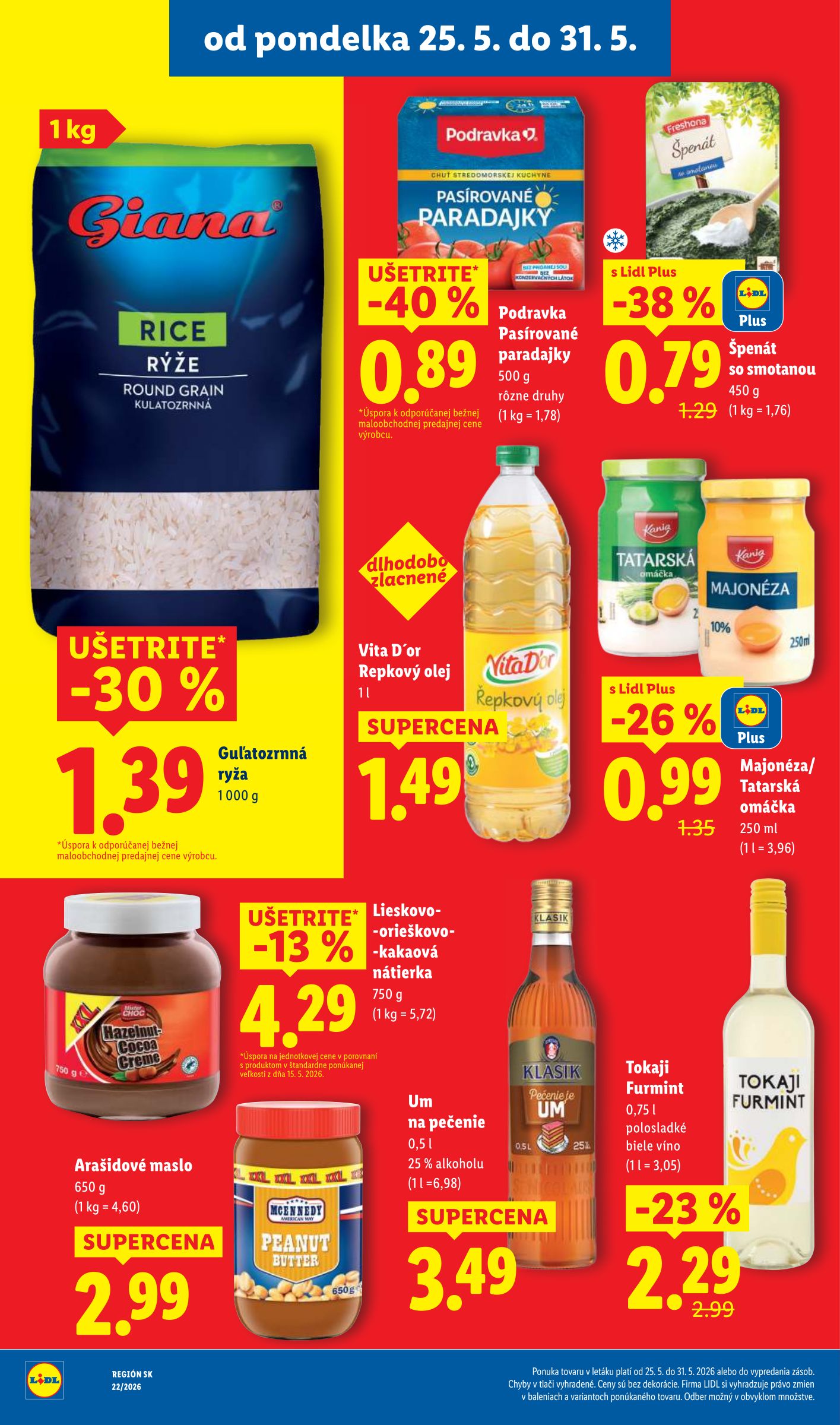 lidl - Nový Lidl leták od pondelka, 25.05.2026 do nedele, 31.05.2026 - page: 44