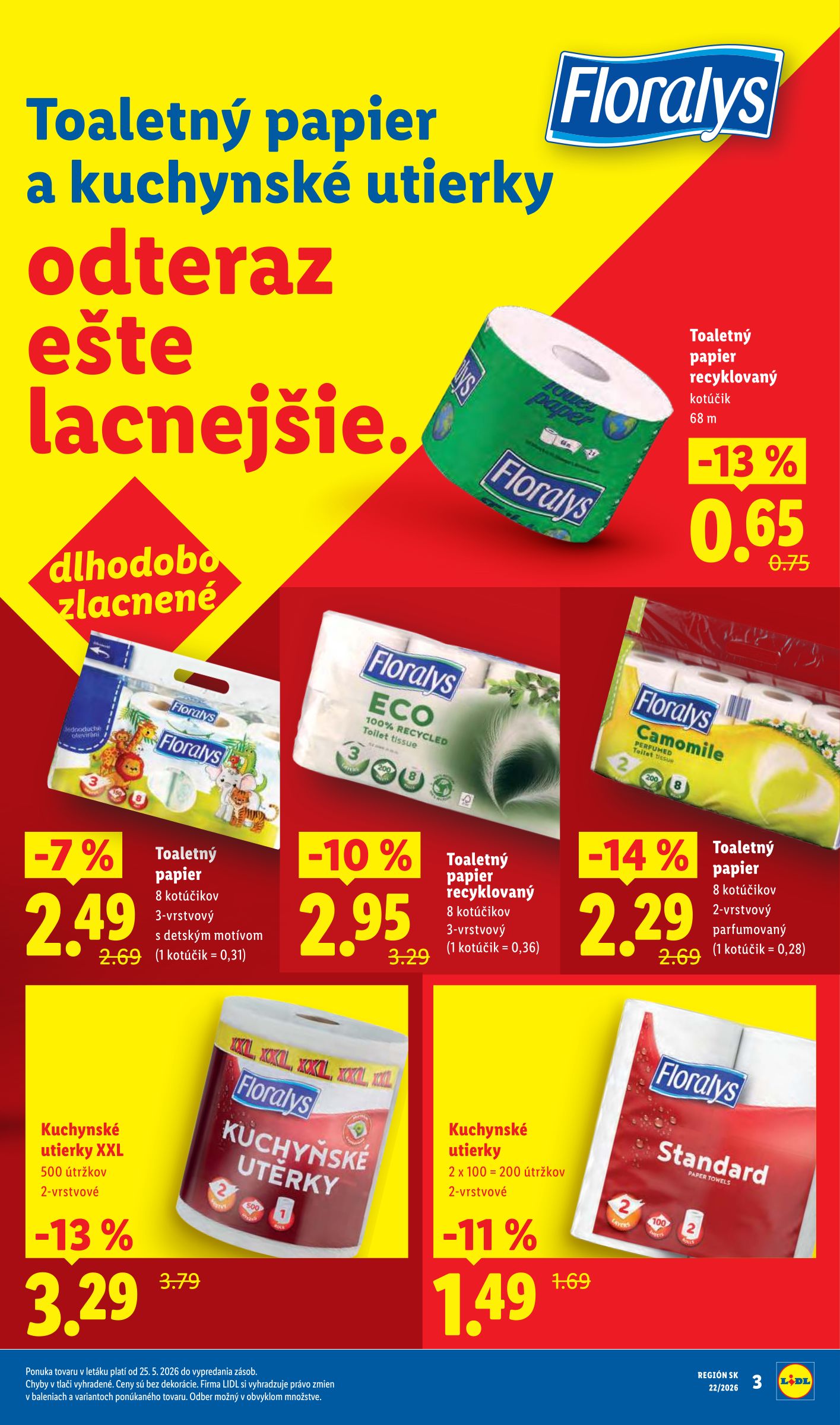 lidl - Nový Lidl leták od pondelka, 25.05.2026 do nedele, 31.05.2026 - page: 3