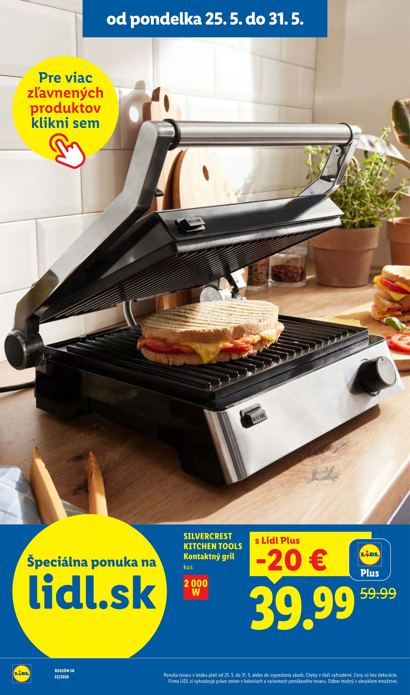 lidl - Nový Lidl leták od pondelka, 25.05.2026 do nedele, 31.05.2026 - page: 10