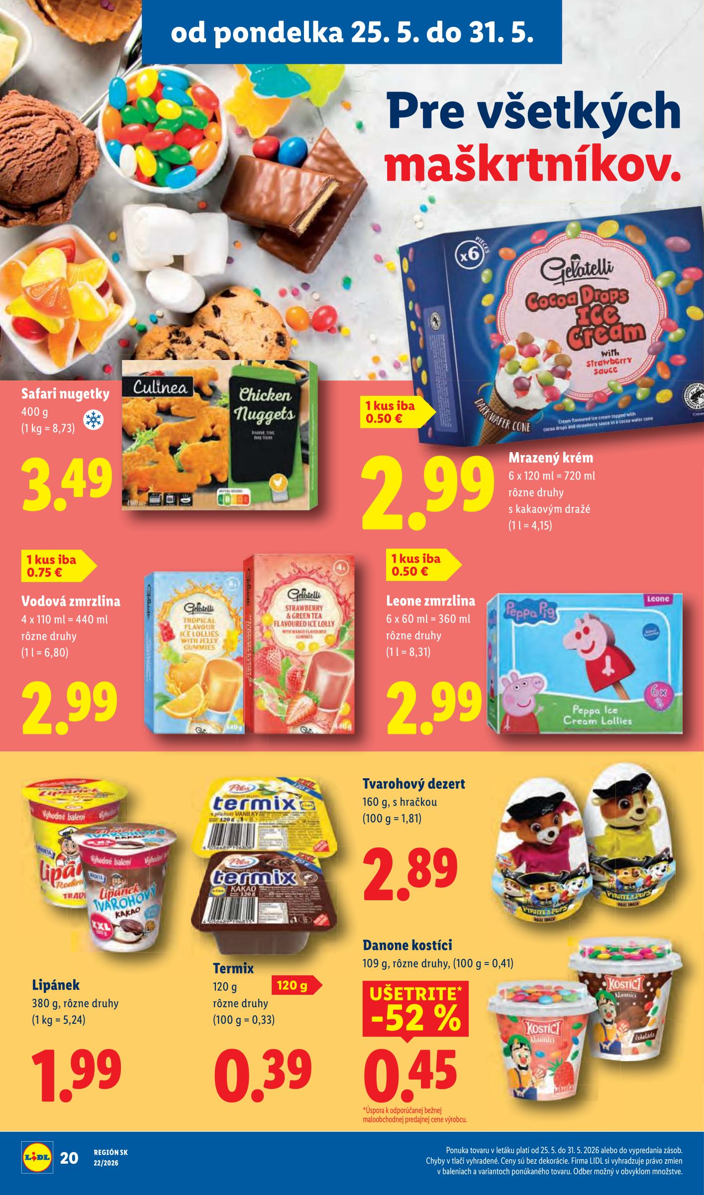 lidl - Nový Lidl leták od pondelka, 25.05.2026 do nedele, 31.05.2026 - page: 29