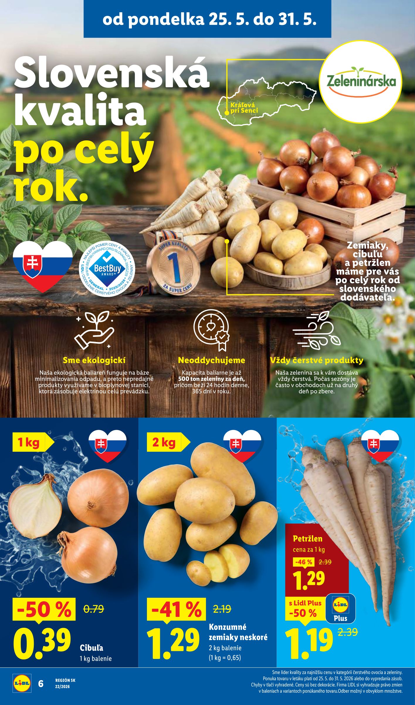 lidl - Nový Lidl leták od pondelka, 25.05.2026 do nedele, 31.05.2026 - page: 6