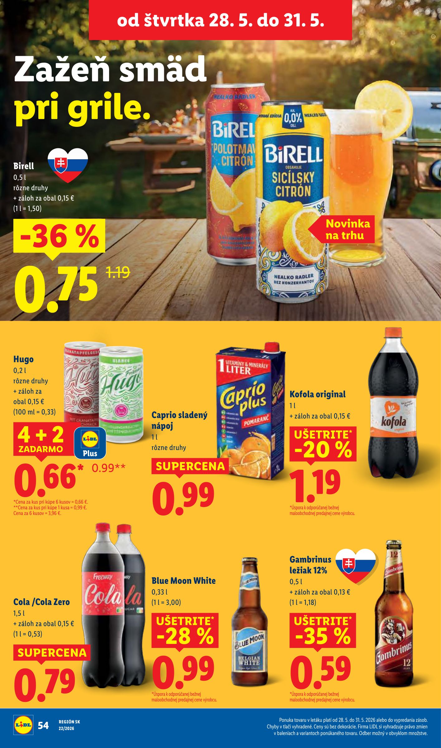 lidl - Nový Lidl leták od pondelka, 25.05.2026 do nedele, 31.05.2026 - page: 75