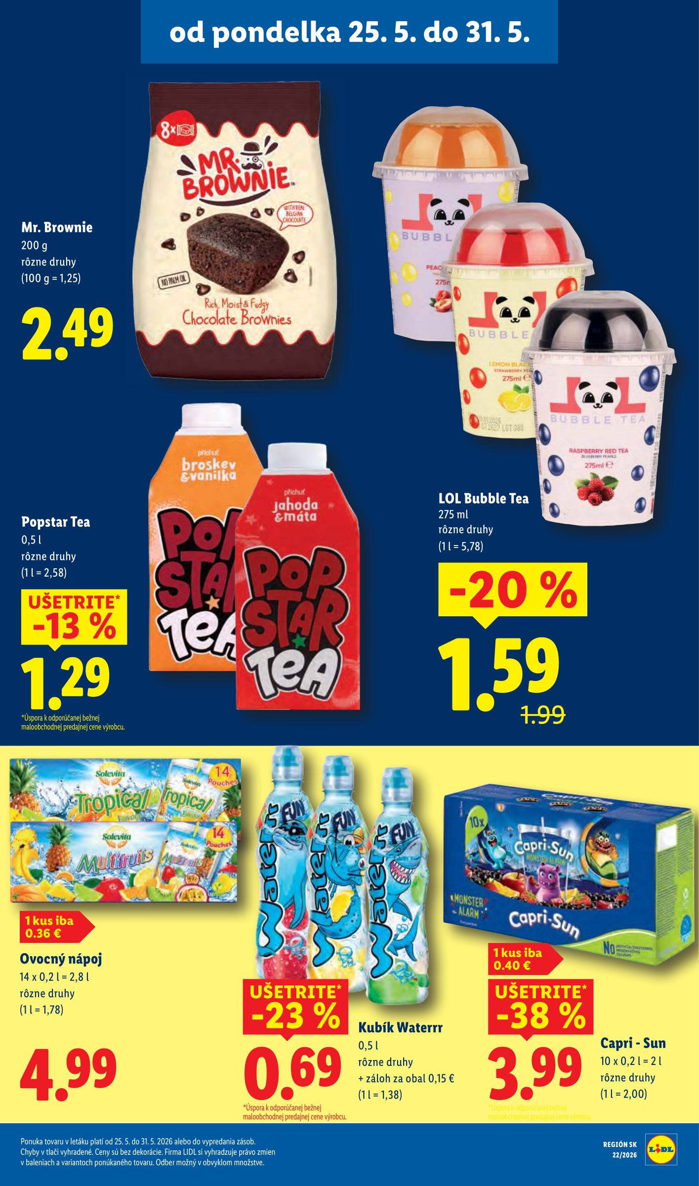lidl - Nový Lidl leták od pondelka, 25.05.2026 do nedele, 31.05.2026 - page: 34
