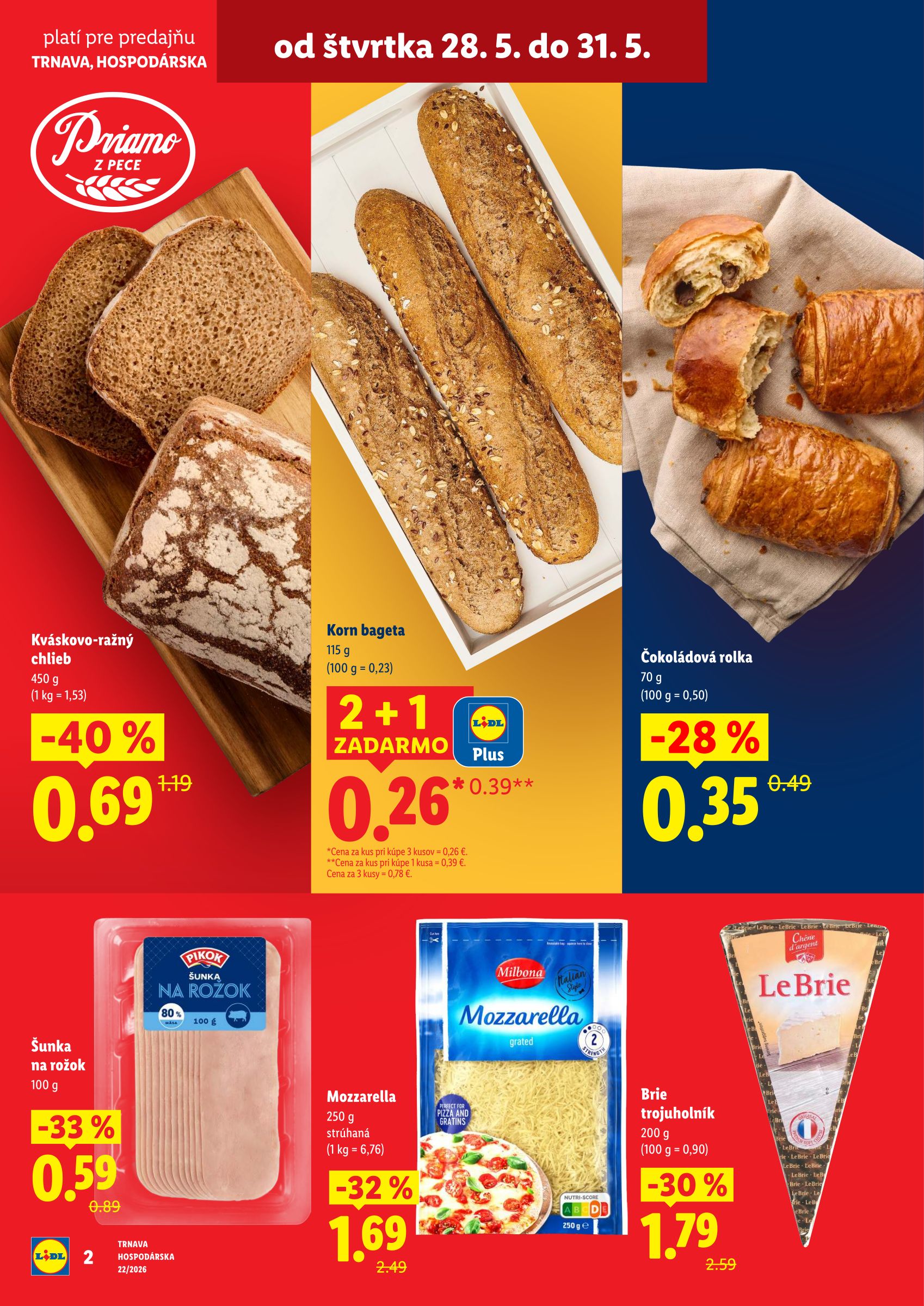 lidl - Nový Lidl - Trnava leták od štvrtka, 28.05.2026 do nedele, 31.05.2026 - page: 2